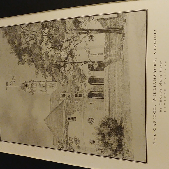 The Colonial Williamsburg Foundation Limited Edition Thomas Mott Shaw Print - Picture 4 of 6